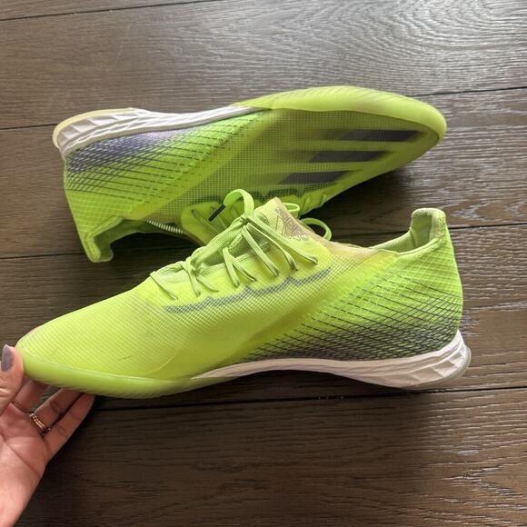 adidas Other - Adidas X Ghosted .3 Size13 In Men’s Indoor Soccer Cleats Football Yellow /Green